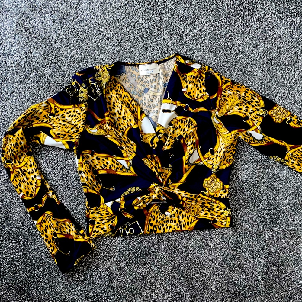 Sexy cheetah top